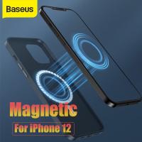 ราคา Baseus Magnetic Leather Case For iPhone 12 Pro Max Phone Cover For Phone Back Case Original For iPhone Case Full Cover Simple (8801938627)