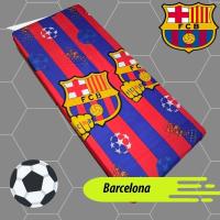 ราคา KATUN PREMIUM RUBBER COTTON BED SHEETS SIZE 90 100 120 SMALL SINGLE ONLY SET FOOTBALL STAR MOTIF BARCA BARCELONA STAR FC FOOT BALL FOOTBALL CLUB CLUB CLUB CLUB DN (43505707080)