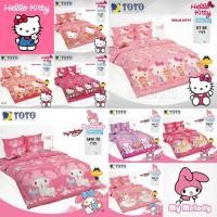 ราคา TOTO ชุดผ้าปูที่นอน โตโต้ รวมลายซานริโอ คิตตี้ Kitty มายเมโลดี้ My Melody #Total ซานริโอ Sanrio (868765384)