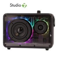 ราคา ลำโพงไร้สาย TECHPRO Wireless Speaker RGB Lynx01 Black by Studio7 (26220478069)
