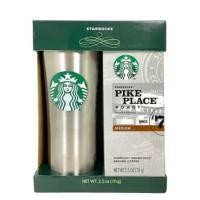 ราคา Starbucks Gift PackS - Travel Tumbler (20 Fl Oz) W/Pike Place Roast Coffee กาแฟStarbucks Pike Place 71 Roast พร้อม ถ้วยS (23622310805)