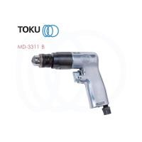 ราคา TOKU สว่านลม MD - 3311 B ปากจับ 3/8" R+L หมุนซ้าย ขวาได้ สามารถใช้งานเพียงมือเดียว เครื่องมือลม (21060909815)