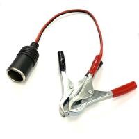 ราคา สายปากคีบแบตดำแดงพร้อมเบ้า12V (15730064768)