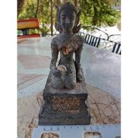 ราคา พระแม่โพสฬยุครัตนะอายุกว่า 100 ปีหน้าตัก 3 นิ้วเนื้อโลหะ (27874876193)