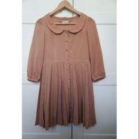 ราคา เดรสคอบัวสไตล์คุณหนู แบรนด์ EarthMusicEcology แท้ (6322506258)