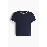 ราคา H&M(เอชแอนด์เอ็ม) เสื้อยืดฟิตติ้ง ผู้หญิง 1291905_1 (25993042305)