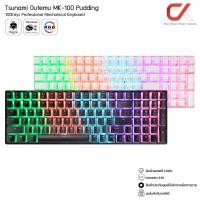 ราคา Tsunami Outemu MK-100 คีย์บอร์ดเกมมิ่ง 96% Pudding Type-C Rainbow RGB Mechanical Keyboard (23802292182)