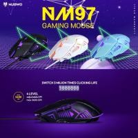 ราคา มีส่งด่วนNUBWO NM-97 GAMING MOUSEเกมมิ่ง 6 ปุ่ม ปรับ DPI ได้ถึง 4 ระดับ สูงสุด 3600 DPI มีไฟ LED (25455544726)