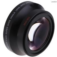 ราคา Andoer เลนส์มุมกว้างดิจิตอล 67 มม. 0.43 × Super Wide Angle Lens พร้อมมาโครญี่ปุ่นสําหรับ Canon Rebel T5I T4I T3I 18-135 มม. 17-85 มม. และ Nikon 18-105 70-300 โวลต์ (10549858317)
