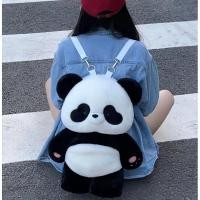 ราคา ของแท้กระเป๋าแพนด้ากระเป๋าเป้สะพายหลัง แบบนิ่ม ขนาดใหญ่ จุของได้เยอะ ลายแพนด้าน่ารัก เข้ากับทุกการแต่งกาย เหมาะกับของขวัญวันเกิด สําหรับเด็กผู้หญิง (19791030660)