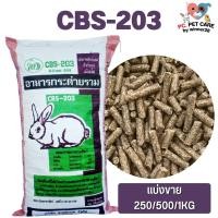 ราคา อาหารกระต่ายรวม CBS-203 สินค้าคุณภาพดี (แบ่งขาย 250G/500G/1KG) (23284455306)