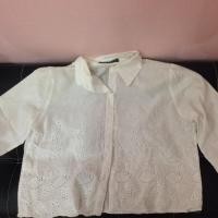 ราคา เสื้อเชิ้ตเอวลอยลายลูกไม้ (200696786)