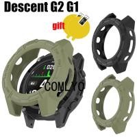 ราคา สําหรับ Garmin Descent g2 G1 สมาร์ทนาฬิกา g2 ป้องกันกันชน Soft Cases ป้องกันหน้าจอฟิล์ม (29331444418)