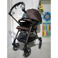 ราคา รถเข็นเด็ก Pigeon รุ่น Premige รุ่นใหม่ชนช๊อป รถเข็นเด็กระดับพรีเมี่ยม ล้อออโต้ เบาะ High Seat มือสองสภาพสวยใหม่มาก (44163892667)