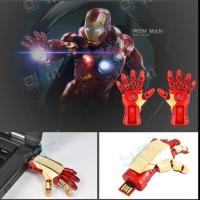 ราคา แฟลชไดรฟ์ USB สไตล์มือ Iron Man 128GB/64GB/32GB/16GB/8GB U Disk Version 2.0 (27112335213)