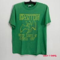 ราคา เสื้อวง Vintage Led Zeppelin • United State Of America 1977 แท้จากกระสอบมือสอง (40662376797)