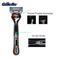 ราคา Original Gillette Fusion 5 Razor Power Proglide Shaver Man Manual Shaver Flexball Beard Precision Clean Safety Straight (25836544656)