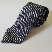 ราคา Emporio Armani Made in Italy เนคไทแบรนด์เนม Silk Necktie ของแท้ - มือสอง (24977698969)
