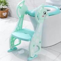 ราคา บันไดฝารองนั่งชักโครก สำหรับเด็ก Baby Step Toilet Seat Giraffe สีเขียว (6740999921)