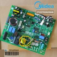 ราคา 17122700A01848 แผงวงจรแอร์ Midea แผงบอร์ดแอร์ไมเดีย บอร์ดคอยล์เย็น รุ่น MUE-24CRFN1-PC5, MSAEB-09CRN8-PC6 (27605697202)