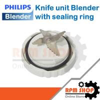ราคา Knife Unit Blender ใบมีด โถปั่นน้ำ PHILIPS อะไหล่แท้ สำหรับรุ่น HR2115, 2116, 2117, 2118 และ 2120 (3128408790)