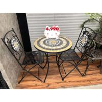 ราคา ชุดโต๊ะสนาม โต๊ะ1ตัว+เก้าอี2ตัว (22212732513)