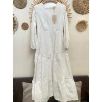 ราคา Putih New w tag เดรสปักสีขาว เดรส zara h&m (29901618885)