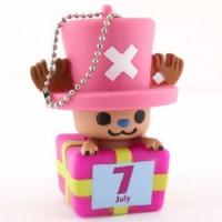 ราคา แท้ 100% จากญี่ปุ่น พวงกุญแจ วันพีช One Piece x PansonWorks Chopper Birthday Mascot Figure Ball Chain (July) (1802111146)