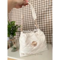 ราคา กระเป๋า LYN สีขาว ของแท้จากช้อป (19181469105)