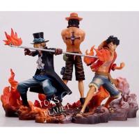 ราคา ONE PIECE DXF BROTHERHOOD LUFFY/ACE/SAB COLLECTIBLES รูปชุด 3IN1 (49714A) (25755234841)