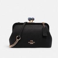 ราคา Coach NORA KISSLOCK CROSSBODY (COACH C1451) IM/BLACK แท้ 100% (8514870714)