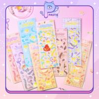 ราคา สติ๊กเกอร์ตกแต่งสมุดโน๊ต โทรศัพท์ ตัวโหลดบน พร้อมกากเพชร สีสันสดใส (42463542378)