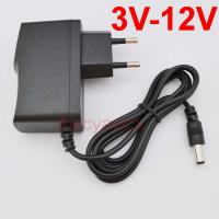 ราคา อะแดปเตอร์พาวเวอร์ซัพพลาย AC adapter DC 3V 4.5V 5V 6V 7.5V 8V 9V 10V 12V 0.5A 500mA 1A 2A 1000mA 5.5mm*2.1mm ปลั๊ก EU Z5 (17071780541)