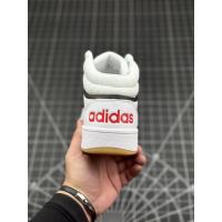 ราคา 【Herbie】Adidas Neo Hoops 3.0 Mid "White black" Mid Cut Casual Sneakers Skate Shoes for Men Women (25253685525)