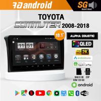 ราคา จอ Andriod จอตรงรุ่น TOYOTA Commuter 2008-2018 ขนาด 10.1 นิ้ว !!! รับประกันถึง 1 ปี ยี่ห้อ Alpha Coustic (15173761835)