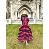 ราคา ชุดเซ็ตเสื้อ-กระโปรงใยกัญชงลายสามเหลี่ยมจิกมือด้นมือ (8153507876)