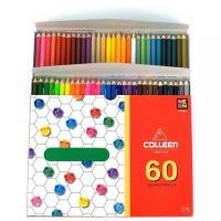 ราคา สีไม้ Colleen คลอลีน 60 สี 60 แท่ง (16209277364)