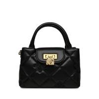 ราคา Steve Madden รุ่น Bosco กระเป๋าหิ้ว - สี Black Gold (29979055001)