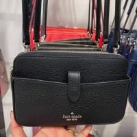 ราคา (ผ่อน 0%) ของแท้!! พร้อมส่งในไทย!! Kate Spade Leila Small Tab Crossbody หนังแท้ทั้งใบ (8937142718)
