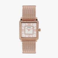 ราคา Guess นาฬิกาข้อมือผู้หญิง Dress White Dial Rose Gold รุ่น W0826L3 (4535931853)