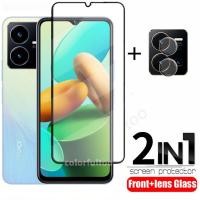 ราคา 2 in 1 ฟิล์มกระจกนิรภัยกันรอยหน้าจอ เลนส์กล้องด้านหลัง สําหรับ Vivo Y35 Y22 s Y22s Y30 Y75 Y55 Y 35 Y 22s Y 22 s Y 30 Y 75 Y 55 5G (18154786329)