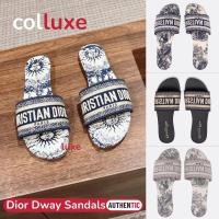 ราคา ของแท้Dior Dway Slippers รองเท้าแตะ (40651255437)