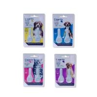 ราคา 2 หลอด( 1 แผง) Cleartix ผลิตภัณฑ์ป้องกันเห็บและหมัด ยาหยดเห็บหมัด สุนัข แมว (19241787769)