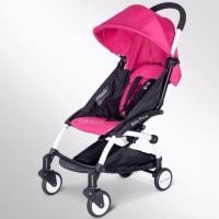 ราคา รถเข็นเด็กน้ำหนักเบา รถเข็นเด็กพับเล็ก รถเข็นเด็กขนาดพกพา สีชมพู (456859203)