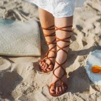 ราคา stylish_shoe รองเท้าหูหนีบพันขา 18 (2040980614)