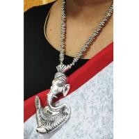 ราคา แฟชั่นออกซิไดซ์ Divine Lord Ganesha/Vinayak/Ganpati สร้อยคอFashion Oxidized Divine Lord Ganesha/Vinayak/Ganpati Necklace (24450070509)