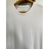 ราคา เสื้อยืดญี่ปุ่นมือสอง มูจิ เสื้อสีพื้น เสื้อยืดสีขาว MUJI BLANK WHITE Size M มือ2 (17730141092)