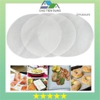 ราคา กระดาษไขรองอบแบบไม่ติดดูดซับน้ํามันที่มีประสิทธิภาพ50แผ่นใช้เส้นถาดเค้กและซับในสําหรับหม้อทอดไร้น้ํามัน ไจแอนน์ (24177928759)