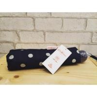 ราคา ร่ม Cath Kidston สีกรม ลาย polkadot (shop price 1,480) ของใหม่!! (1825884378)