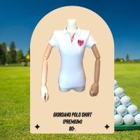 ราคา GIORDANO POLO SHIRT (Premium) เสื้อเชิ้ตโปโล แบรนด์ GIORDANO สีขาว (24307224071)